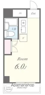 セジュール田町【6階】の間取り