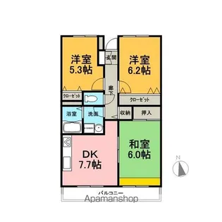 エル・パラシオ【4階】の間取り