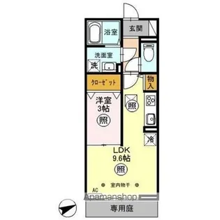 プレミスト Ⅶ【1階】の間取り