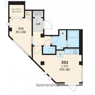 チェリー アベニュー【3階】の間取り