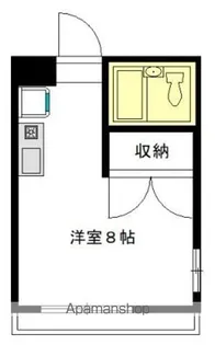 コスモス東北沢【101号室】の間取り