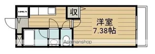 ドゥシャルマンはいづか【2階】の間取り