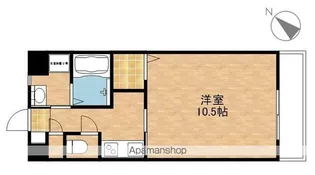 エルミナプリュス【107号室】の間取り