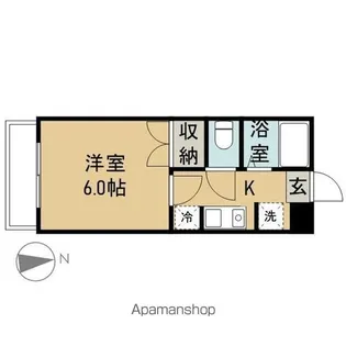 LEPARDS TOWN 台原【1階】の間取り