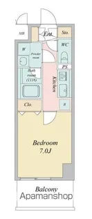 LASANTE柏【4階】の間取り