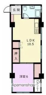 野口ビル【2階】の間取り