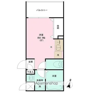 レジデンス悠海(吹上)【1階】の間取り