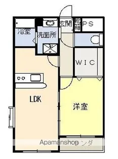 やまびこ夢マンション【303号室】の間取り