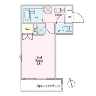 GLANZ町屋アネックス【1階】の間取り