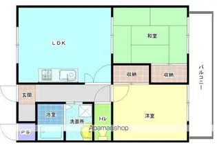 エルドラードA番館【503号室】の間取り