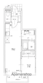 トレーフル【101号室】の間取り