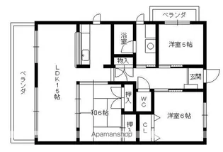 セレクトドゥ【4階】の間取り