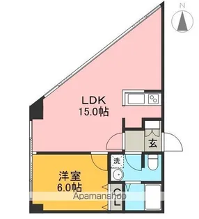 クレール本町【4階】の間取り