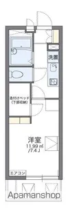 レオパレスサウレ【2階】の間取り