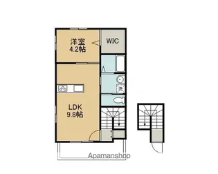 ヒッポ祇園【1階】の間取り