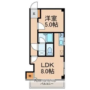 シャトレー稔【3階】の間取り