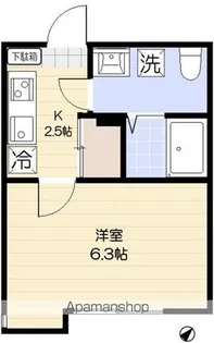 グレーシア幕張【1階】の間取り