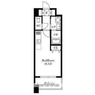 ラ・ヴィ・アン・ローズ【11階】の間取り