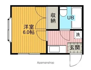 コーポフロール【10号室】の間取り