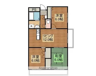 リビエール昭和町【305号室号室】の間取り