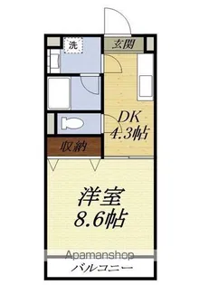 AIMER泉(エメイズミ)【1階】の間取り