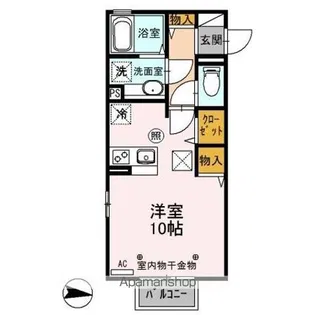HEALIN’ GROVE N【1階】の間取り