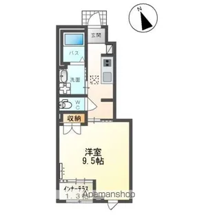アンサンブル【1階】の間取り