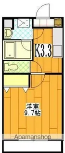 静岡県浜松市中央区飯田町【マンション】の間取り