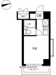 スカイコート八王子第3【511号室号室】の間取り