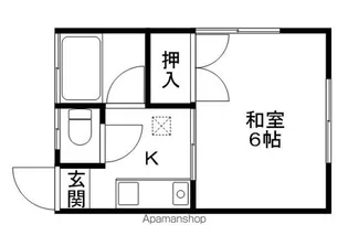 ブルーハイツ【1階】の間取り