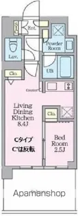 クレストコート東陽町【2階】の間取り
