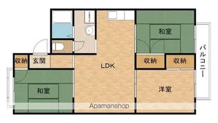 テンサンズ【2階】の間取り