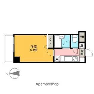 レジディア大島【7階】の間取り