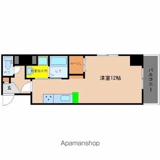 KO OLINA AOBA【304号室】の間取り
