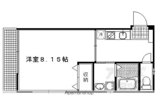 エクセレント出町柳【303号室】の間取り