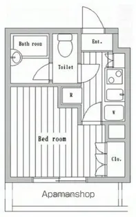 VIVRE横浜白楽壱番館【4階】の間取り