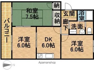 オズハウス5【2階】の間取り