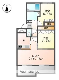 レフィナード湘南【2階】の間取り