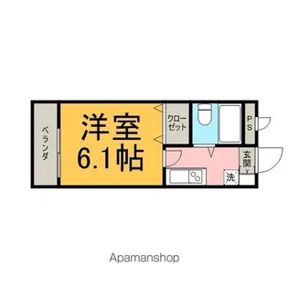 パークハイム斉藤【2階】の間取り