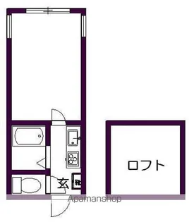 アップルハウス手稲前田【2階】の間取り