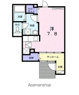 ノイフリシュC【1階】の間取り
