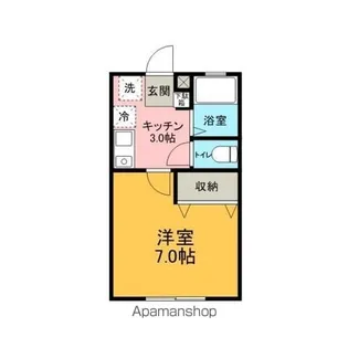 メゾンパトリア【102号室】の間取り