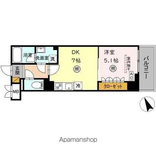 GRAND VILLAGE【3階】の間取り