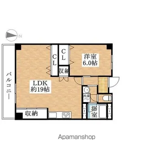 永安ビル【405号室】の間取り