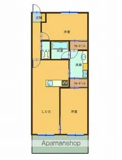 アルファステイツ野里【10階】の間取り