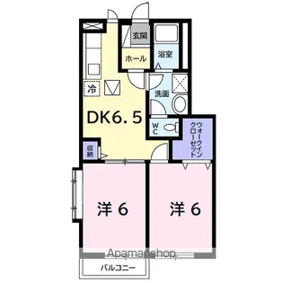 アヴェニール【1階】の間取り