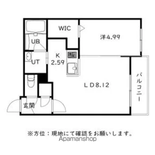 Galaxy Express 711(ギャラクシーエクスプレス711)【5階】の間取り