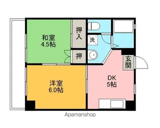 AIマンション【2階】の間取り