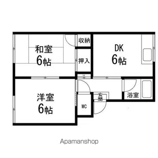 メゾンプレジール【103号室】の間取り