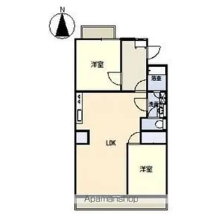 ビラ高城【3階】の間取り